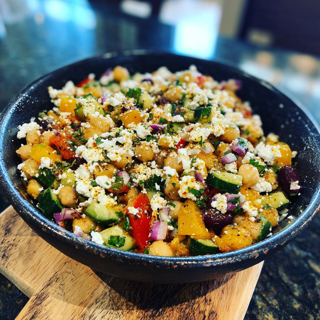 Mediterranean Chickpea Salad